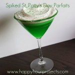 Spiked St. Patty's Day Parfait