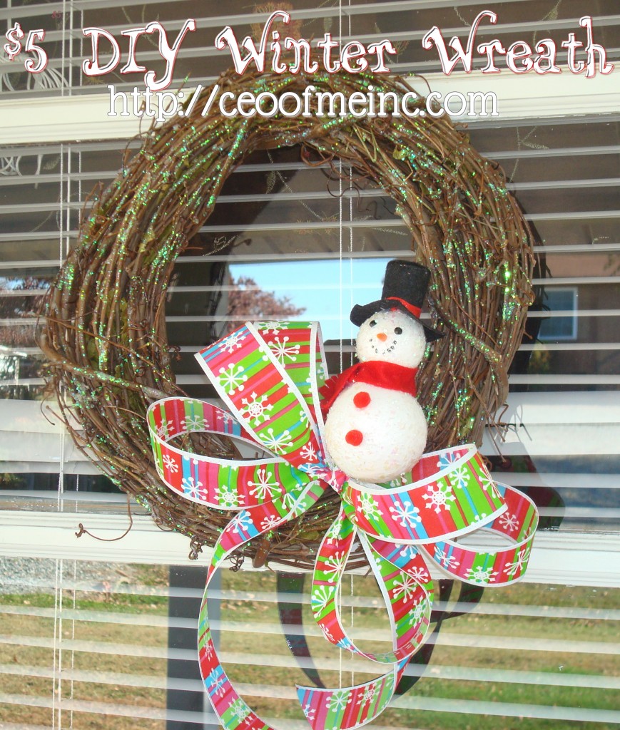 5dollardiywinterwreath-869x1024 $5 Wreath
