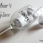 New Year's Wish Glass