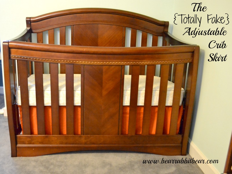 Adjustable Crib Skirt