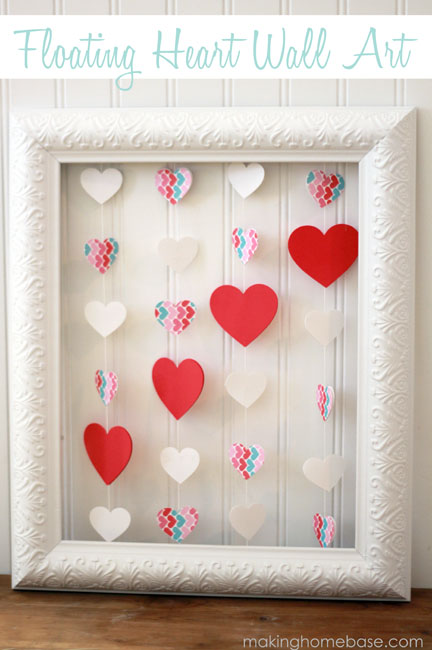 Floating Heart Wall Art 