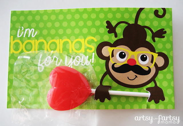 Boy Monkey Valentines