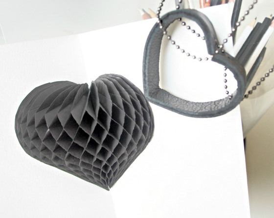 Honeycomb Heart Card