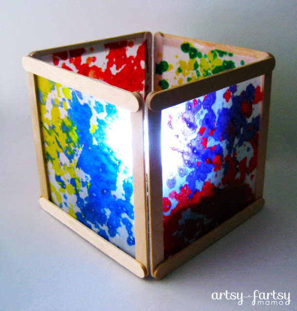 Wax Paper Lantern Wax Paper Lantern