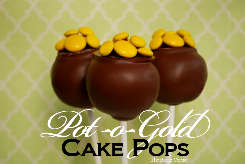Pot O Gold Cake Pops