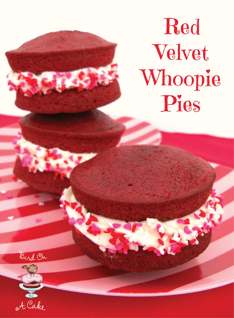 Red Velvet Whoopie Pies
