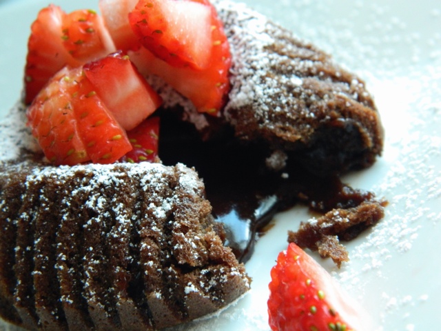 Mini Molten Lava Cake Mini Molten Lava Cake