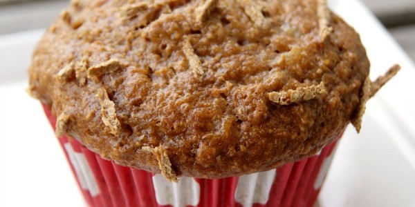 Pineapple Raisin Bran Muffins at happyhourprojects.com