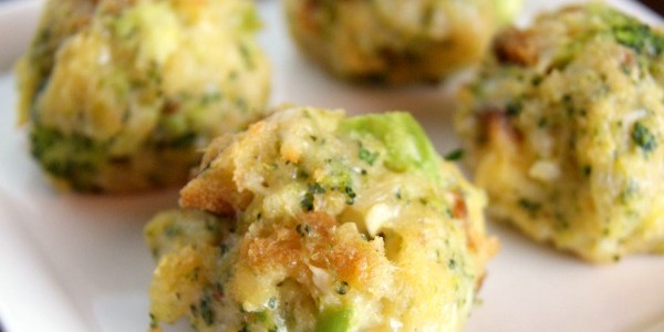 Broccoli Bites Appetizers at happyhourprojects.com