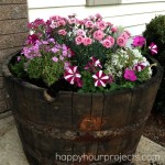 One-Hour Whiskey Barrel Planter
