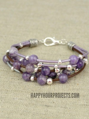 http://happyhourprojects.com/wp-content/uploads/2015/03/Layered-Leather-Beaded-Bracelet-2-300x400.jpg