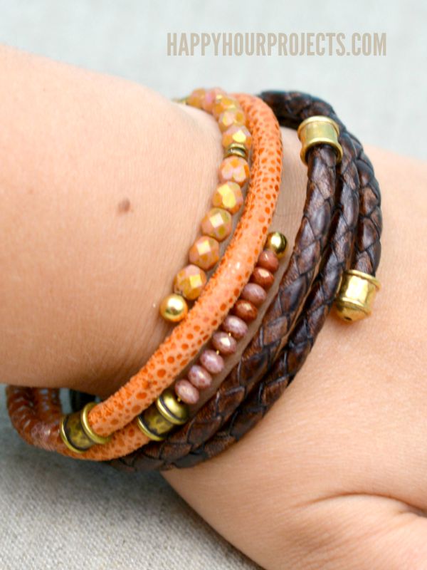 Braclet Patterns Leather Wire 57