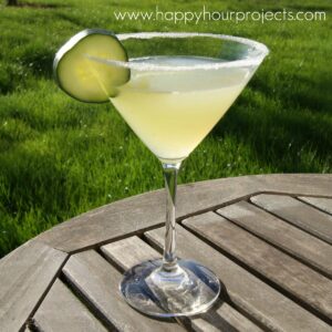 Cucumber Martini at www.happyhourprojects.com