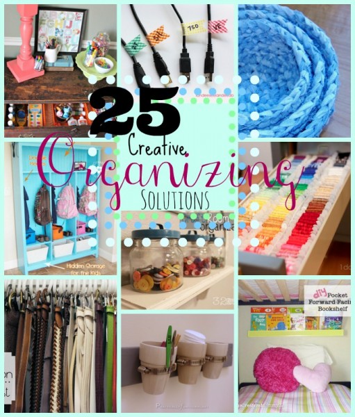 25 Creative Organization Solutions at www.happyhourprojects.com