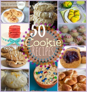 50 Cookie Recipes at www.happyhourprojects.com
