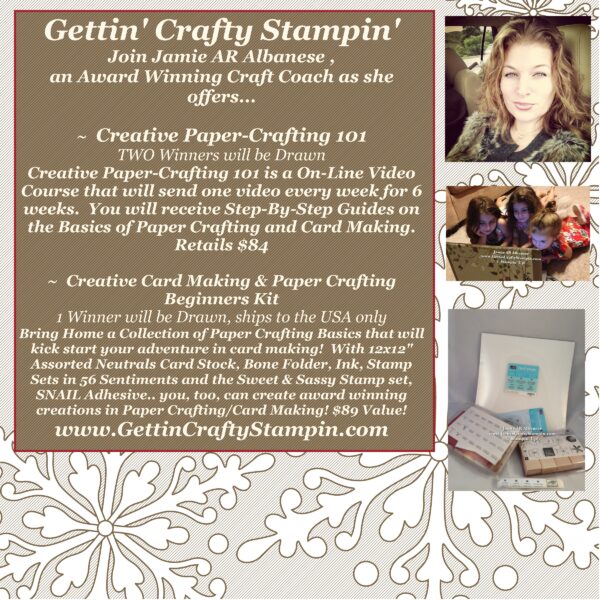 Stampin Up! Giveaway at www.happyhourprojects.com