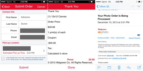 How to Print Photo Gifts in One Hour From Your Phone with the #WalgreensApp at www.happyhourprojects.com #shop