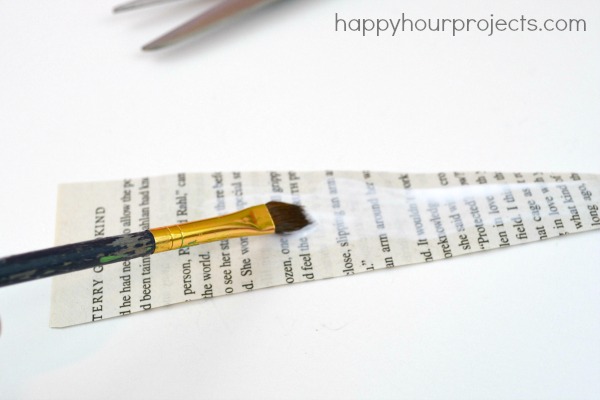Mod Podge Paper Beads at www.happyhourprojects.com