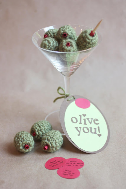 Crochet Olive You Beads at Repeat Crafter Me
