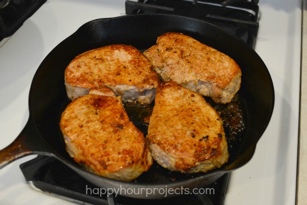 Easy Skillet Pork Chops Happy Hour Projects