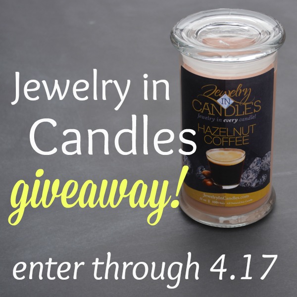 Jewelry in Candles Giveaway at www.happyhourprojects.com