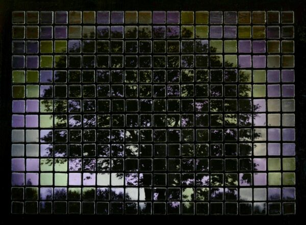 Tree at Dawn Tile Mosaic at www.happyhourprojects.com