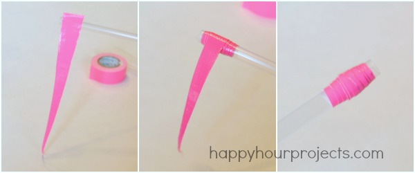 How To Make Duck Tape Beads at www.happyhourprojects.com