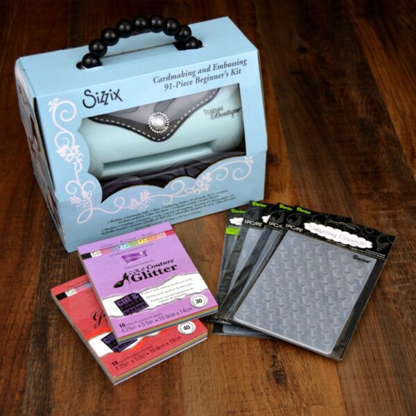 Sizzix Texture Boutique Bundle Giveaway at www.happyhourprojects.com