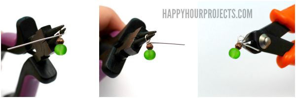 Apple Themed Charm Bracelet at www.happyhourprojects.com