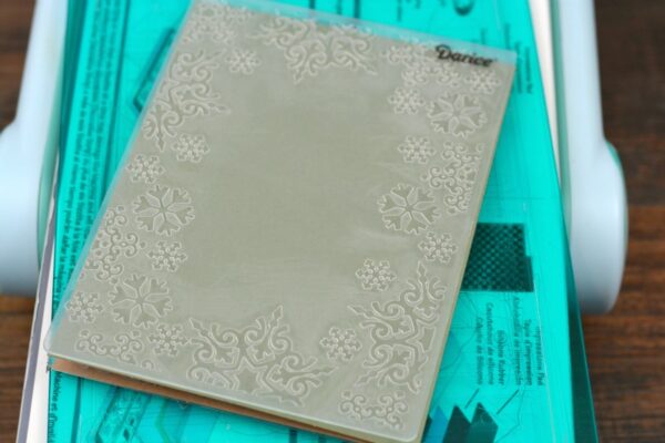 Handmade Christmas Card Ideas at www.happyhourprojects.com | Embossing can make up a special-looking card in minutes - perfect for those last-minute ones you still want to give!
