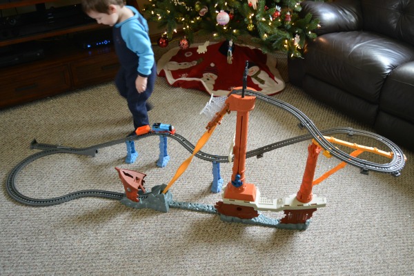 Great Gifts for Kids | Thomas & Friends TrackMaster Train Set at www.happyhourprojects.com