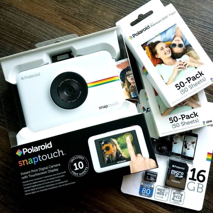 32GB microSDHC Memory Card with SD Adapter Compatible with Polaroid Snap Touch Instant Digital Camera 